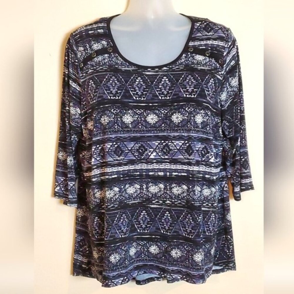 Suzie in the City Tunic Top 2X